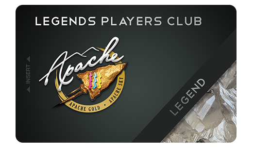 Legends Players Club Card